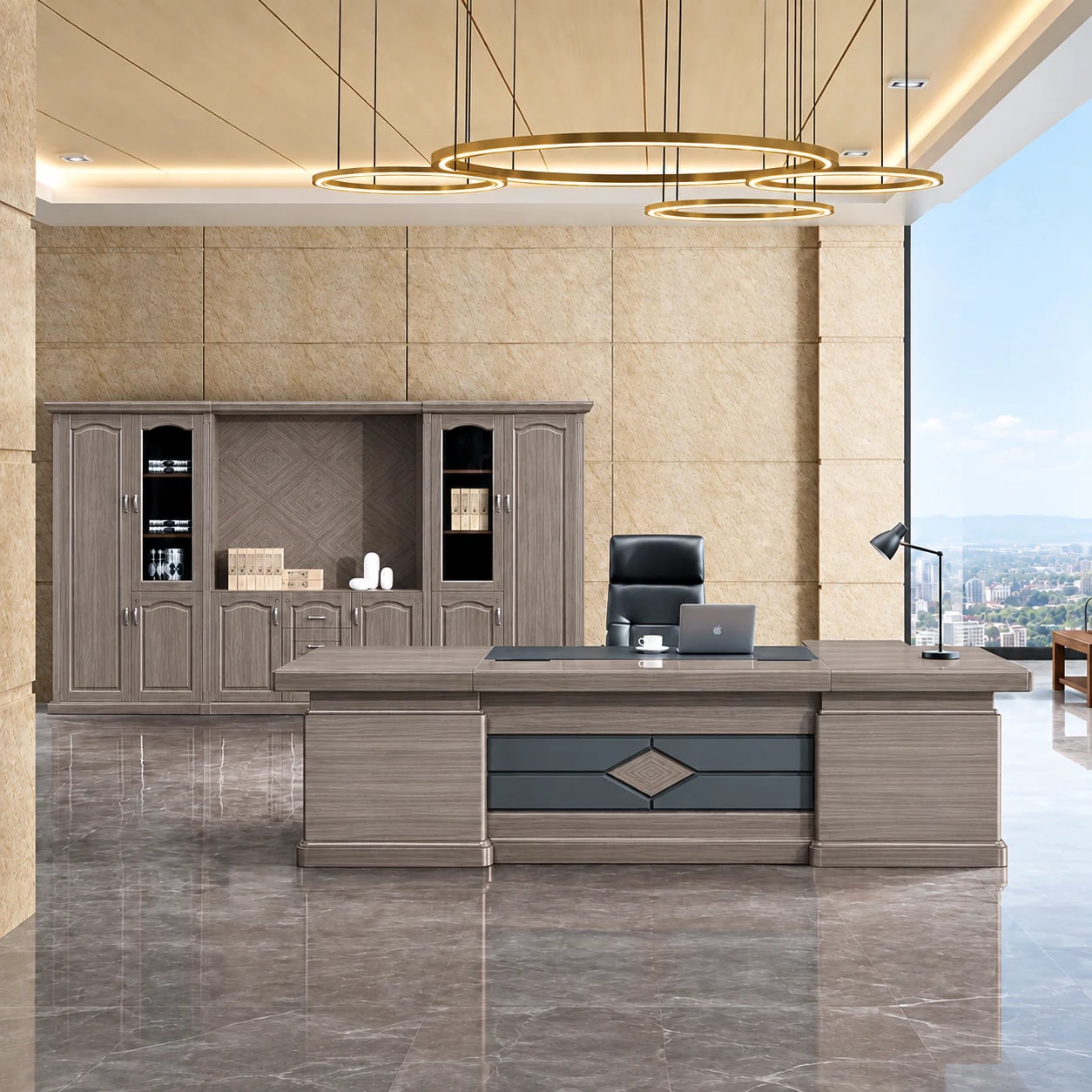 Milk Coffee Walnut interior application