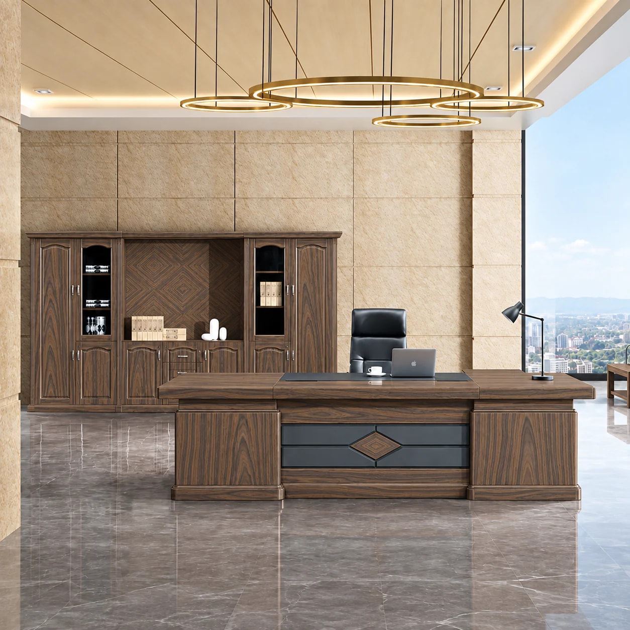 Crown Rosewood interior application