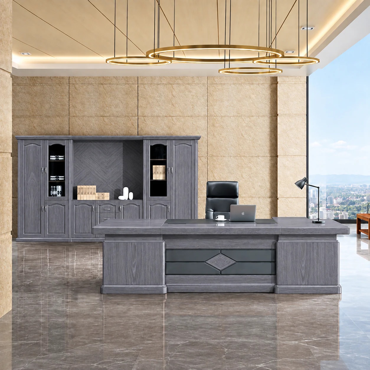 Blue Crown interior application
