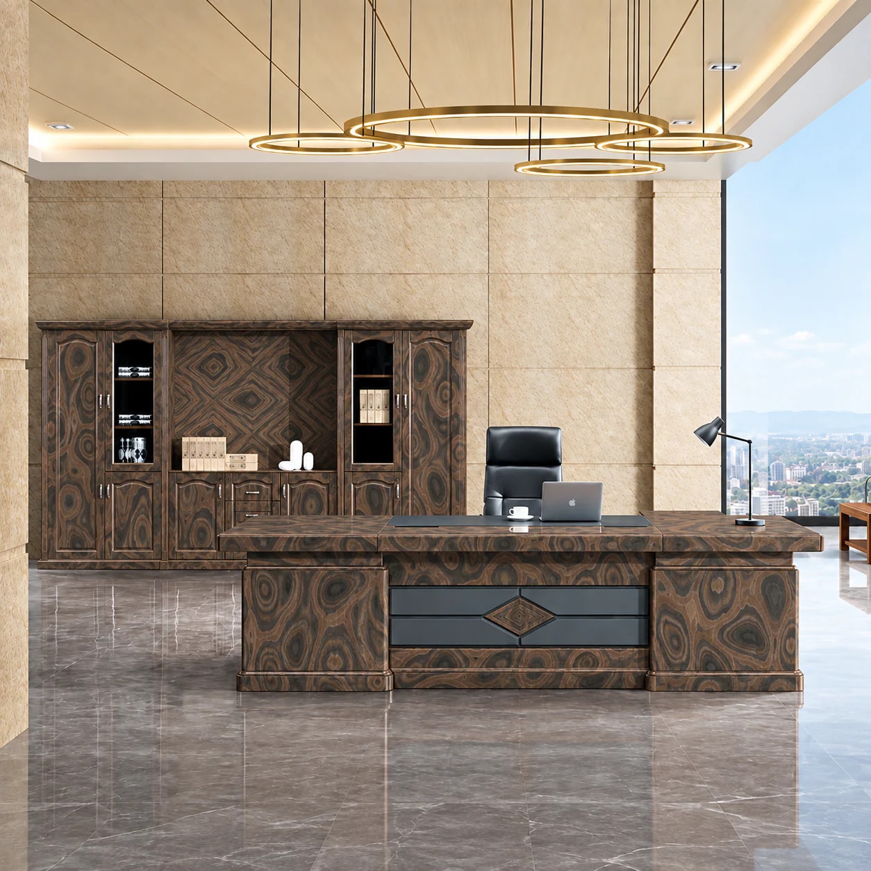 Burl interior application