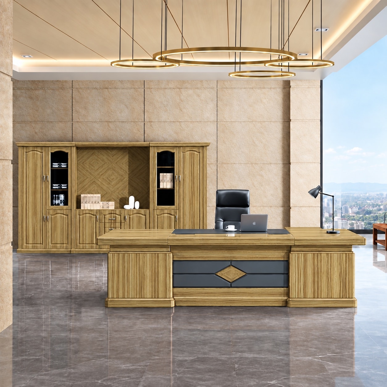 Zebrano interior application